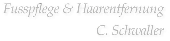 Fusspflege & HaarentfernungC. Schwaller